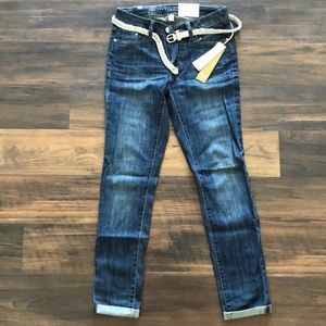 Lauren Conrad Skinny Ankle Mid Rise Jeans